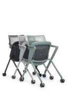 Стул офисный RV Design Dream-F D2202-2 Черный/Синий