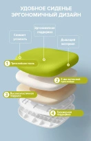 Детское кресло Everprof Kids 102 Ткань Темно-серый
