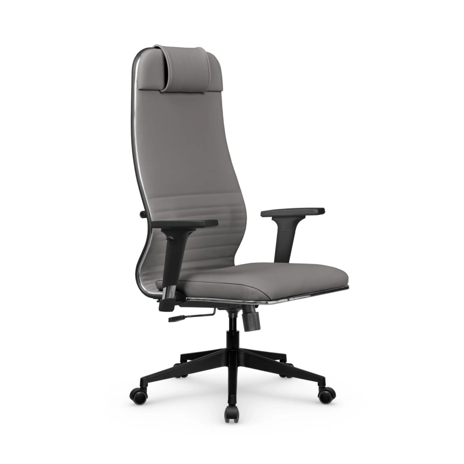 Кресло для руководителя Метта L 1m 38К2/2D_17832_Infinity Easy Clean_серый