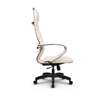 Кресло для руководителя Метта L 1c 44B/K_17831 Кожа перфорированная NewLeather – Черный