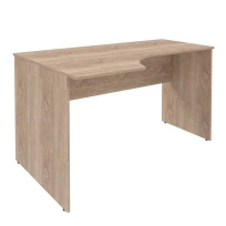 Стол офисный эргономичный левый Simple SET140-1(L) Дуб Юкон Модерн 1400×900×760