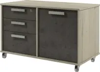 Греденция Vestar Z-290-1 Дуб Галифакс - Бетон Чикаго