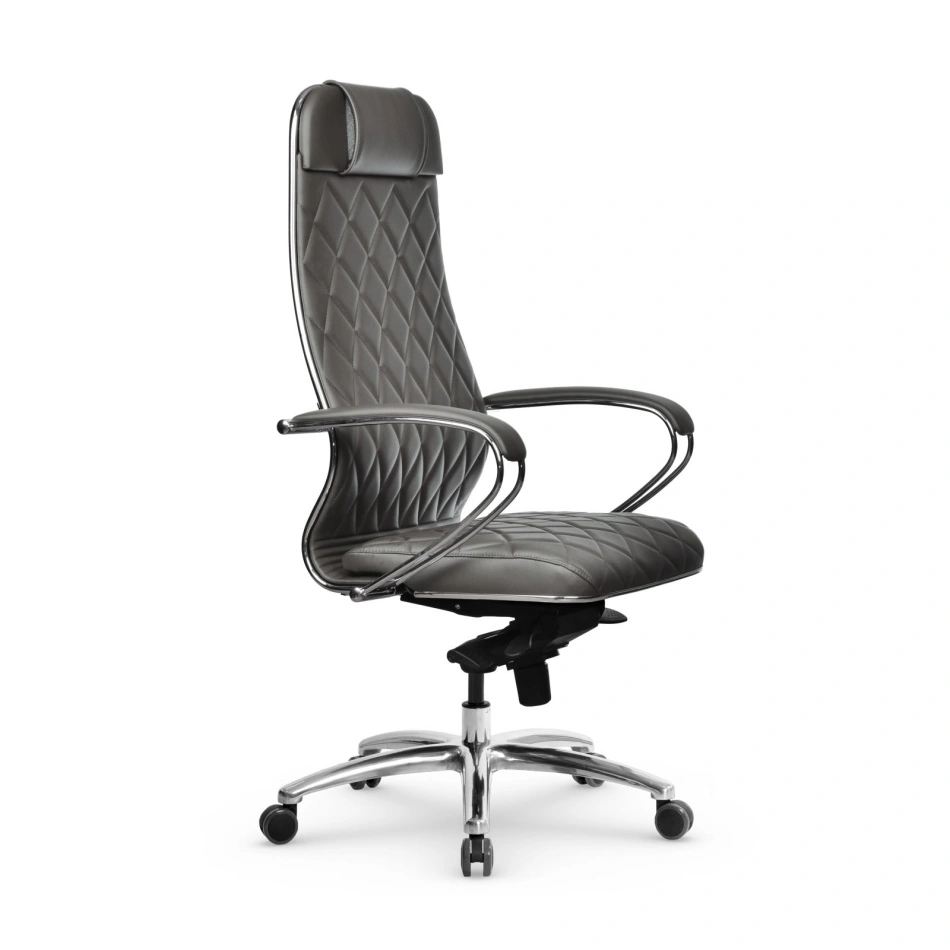 Кресло для руководителя Samurai KL-1.04 M-Edition Infinity Easy Clean серый