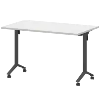 Стол мобильный складной Моби МБ25-120.70 Таксония/Белый
