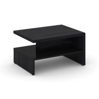 Стол журнальный Corner (Корнер) COR.SJ Каштан Тоскана/Черный 800×600×450