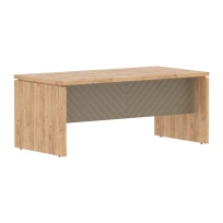 Стол для руководителя TLST 189 Сосна Эдмонт Z/Серо-голубой 1800×900×750 TORR LUX