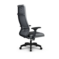 Кресло для руководителя Метта L 1m 50M/4D_17831_Кожа перфорированная NewLeather - Черный_Кожа перфорированная NewLeather - Черный