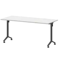 Стол мобильный складной Моби МБ25-160.70 Таксония/Белый