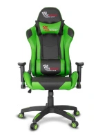 Геймерское кресло CLG-801LXH BLUE кожа PU Синий / крестовина пластик