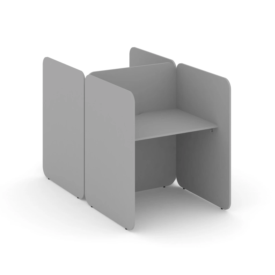 Офисная мебель Bell. Комплект №4 KCB.K-004 Серый 816×1800×1200