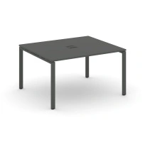 Стол для переговоров Style Project SN-6P.SPRG-033 Акация Лорка/Металл Черный 1380×1180×750