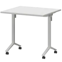 Стол мобильный складной Моби МБ25-80.70 Таксония/Белый