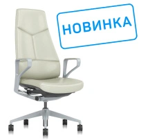 Кресло для руководителя Zen 01E Черный/Хром