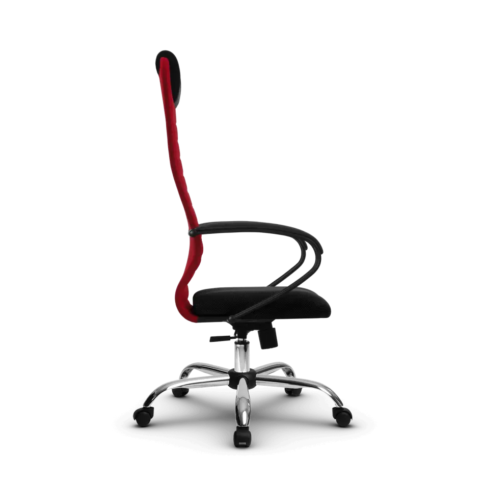 Кресло для руководителя Metta SU-BP-10 (SU-BK130-10) CH / Красный