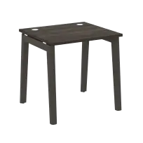 Onix Wood Стол офисный OW.SP-0.7 Дуб мали/Дуб светлый/Белый металл 780×720×750
