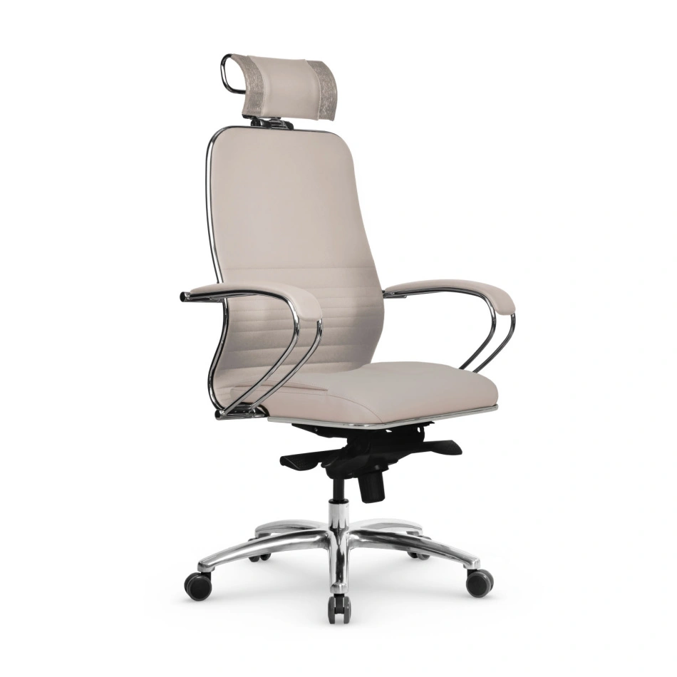 Кресло для руководителя Samurai KL-2.04 Infinity Easy Clean светло-бежевый