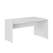 Стол офисный эргономичный правый Simple SET140-1(R) Дуб Юкон Модерн 1400×900×760