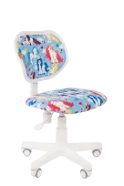 Кресло Chairjet Kids 106  б/п ткань единороги