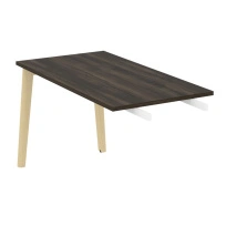 Onix Wood Direct Брифинг-приставка OW.BR-13 Белый бриллиант/Дуб светлый/Белый металл 1380*720*750