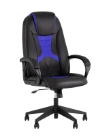 Кресло игровое TopChairs ST-CYBER 9 черный/зеленый