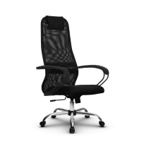 Кресло для руководителя Metta SU-BP-8 (SU-BK130-8) CH / Красный – Красный