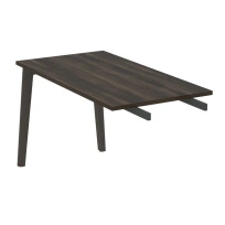 Onix Wood Direct Брифинг-приставка OW.BR-13 Белый бриллиант/Дуб светлый/Белый металл 1380*720*750