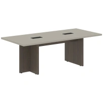 Стол для переговоров VCT 2210 Яшма черный/Кобра 2200×1000×750 VELION