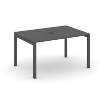 Стол для переговоров Style Project SN-5P.SPRG-003 Акация Лорка/Металл Черный 1380×980×750