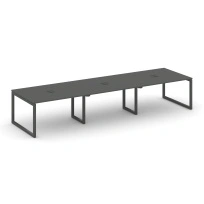 Стол для переговоров Style Project SN-5O.SPRG-053 Акация Лорка/Металл Черный 4410×1180×750