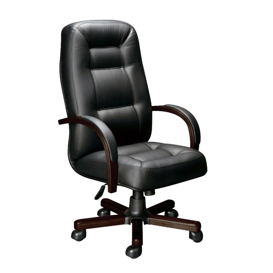 Кресло для руководителя Victoria A VCT5110021 Чёрный / Тёмный орех