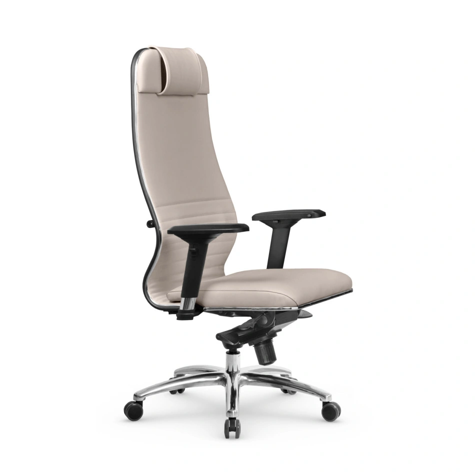 Кресло для руководителя Метта L 1m 38K2/4D_17838_Infinity Easy Clean_светло-бежевый