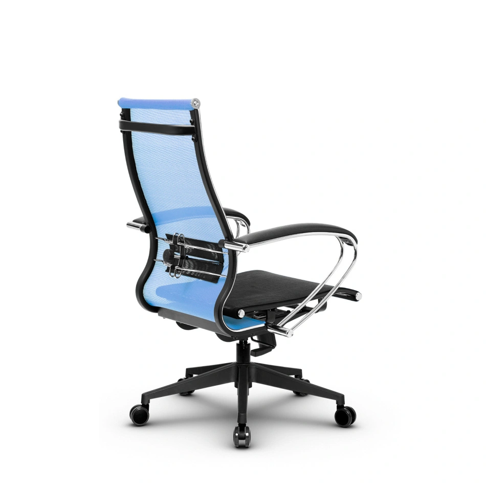 Кресло офисное METTA B 2m 9/K131 (Васильковый ), Основание 17832