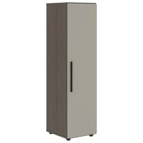 Шкаф для документов средний узкий VMCS 40.1 Яшма черный/Кобра 400×430×1517 VELION