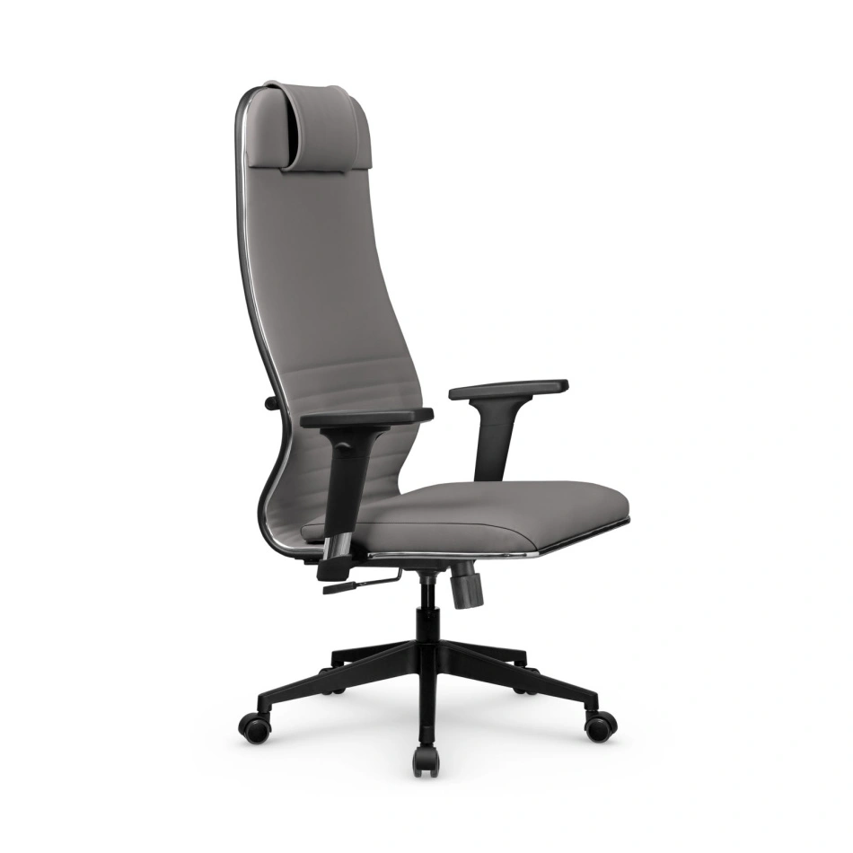 Кресло для руководителя Метта L 1m 38К2/2D_17832_Infinity Easy Clean_серый
