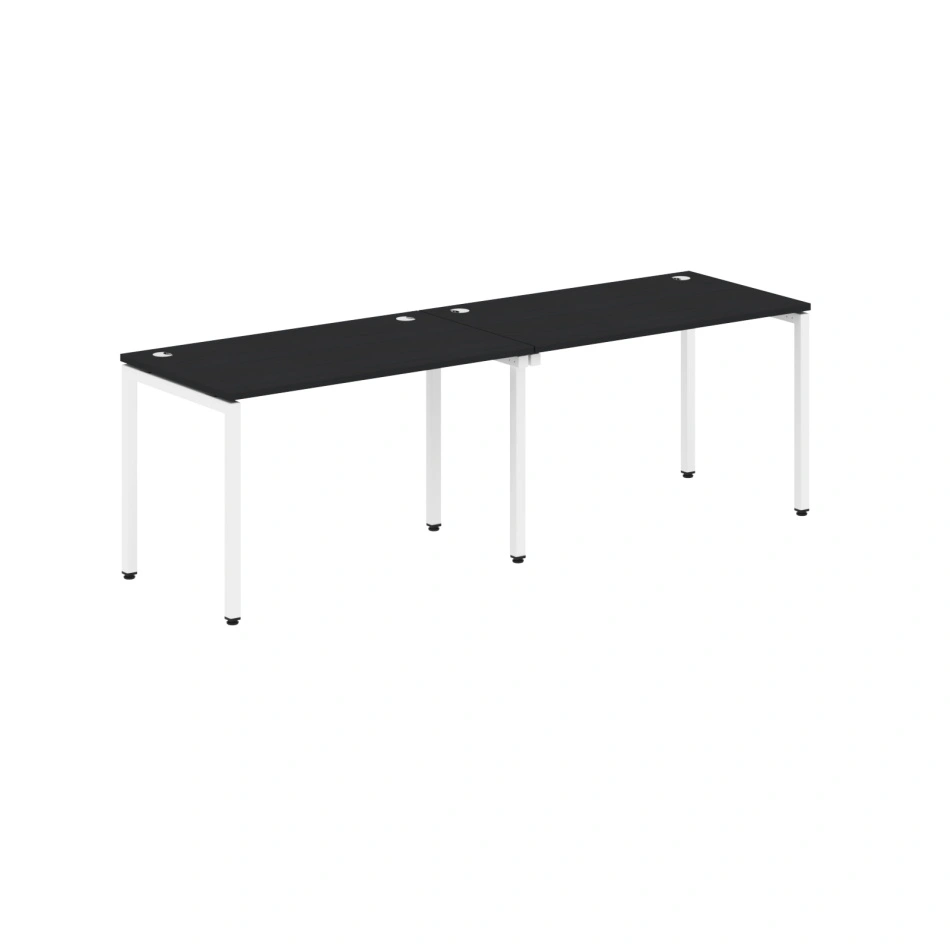 Стол 2-х местный XWST 2470 Дуб Юкон/Белый 2406х700х750 XTEN-S