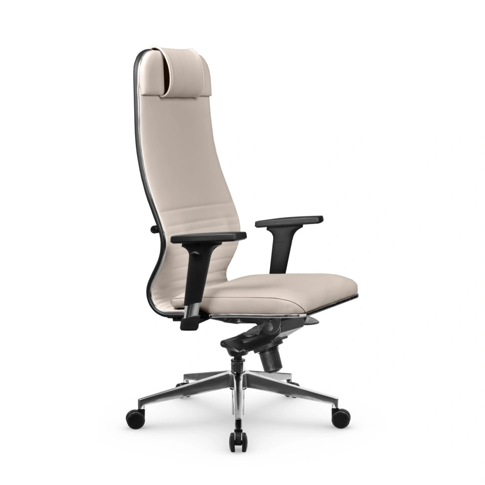 Кресло для руководителя Метта L 1m 38К2/2D_17839_Infinity Easy Clean_светло-бежевый