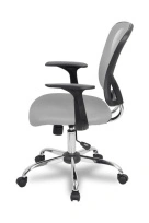 Кресло офисное College H-8369F/GREY Серый акрил / Крестовина хром