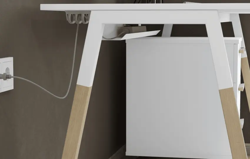 Столы для переговоров FORTA цвет Белый Премиум