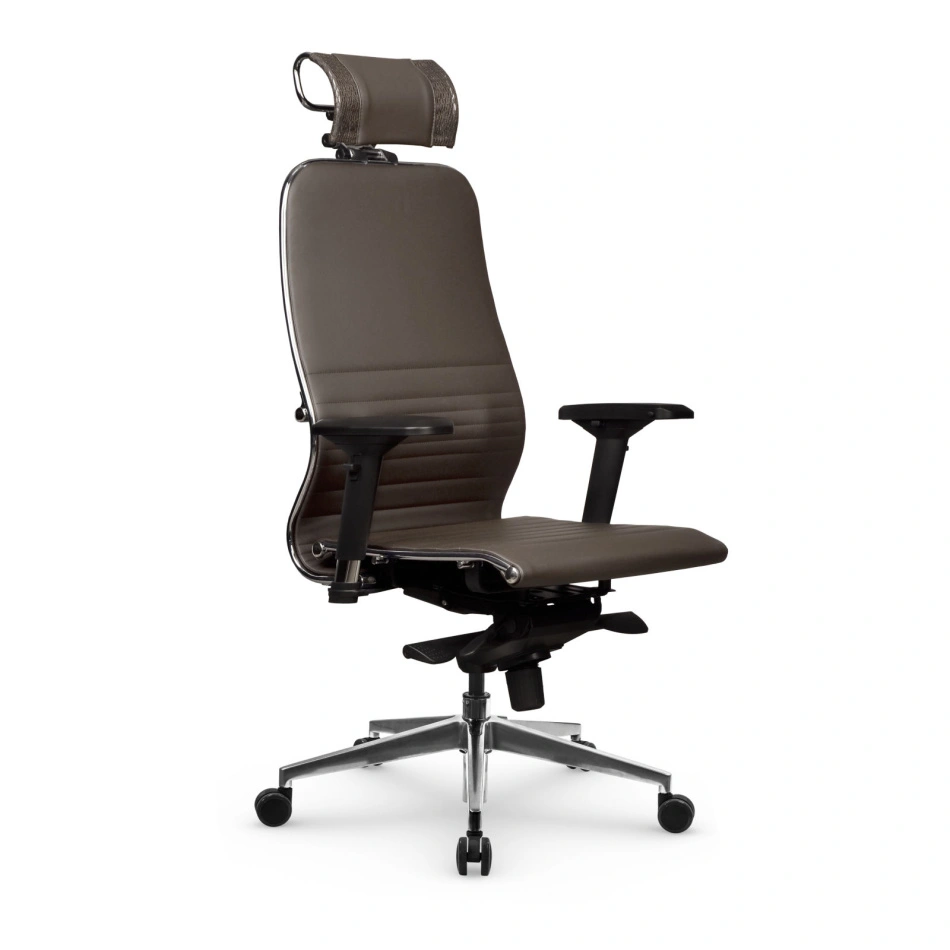 Кресло для руководителя Samurai K-3.041 Infinity Easy Clean светло-коричневый