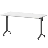 Стол мобильный складной Моби МБ25-140.70 Таксония/Белый