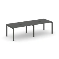 Стол для переговоров Style Project SN-5P.SPRG-011 Акация Лорка/Металл Черный 1960×980×750