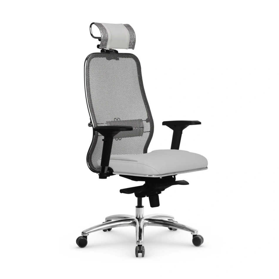 Кресло для руководителя Samurai SL-3.04 Infinity Easy Clean белый