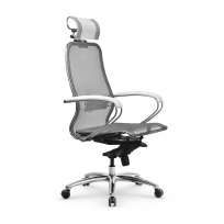 Кресло для руководителя Samurai S-2.04 Infinity Easy Clean черный плюс
