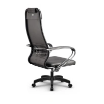 Кресло для руководителя Метта L 1m 38K2/K_17831_Кожа перфорированная NewLeather – Черный