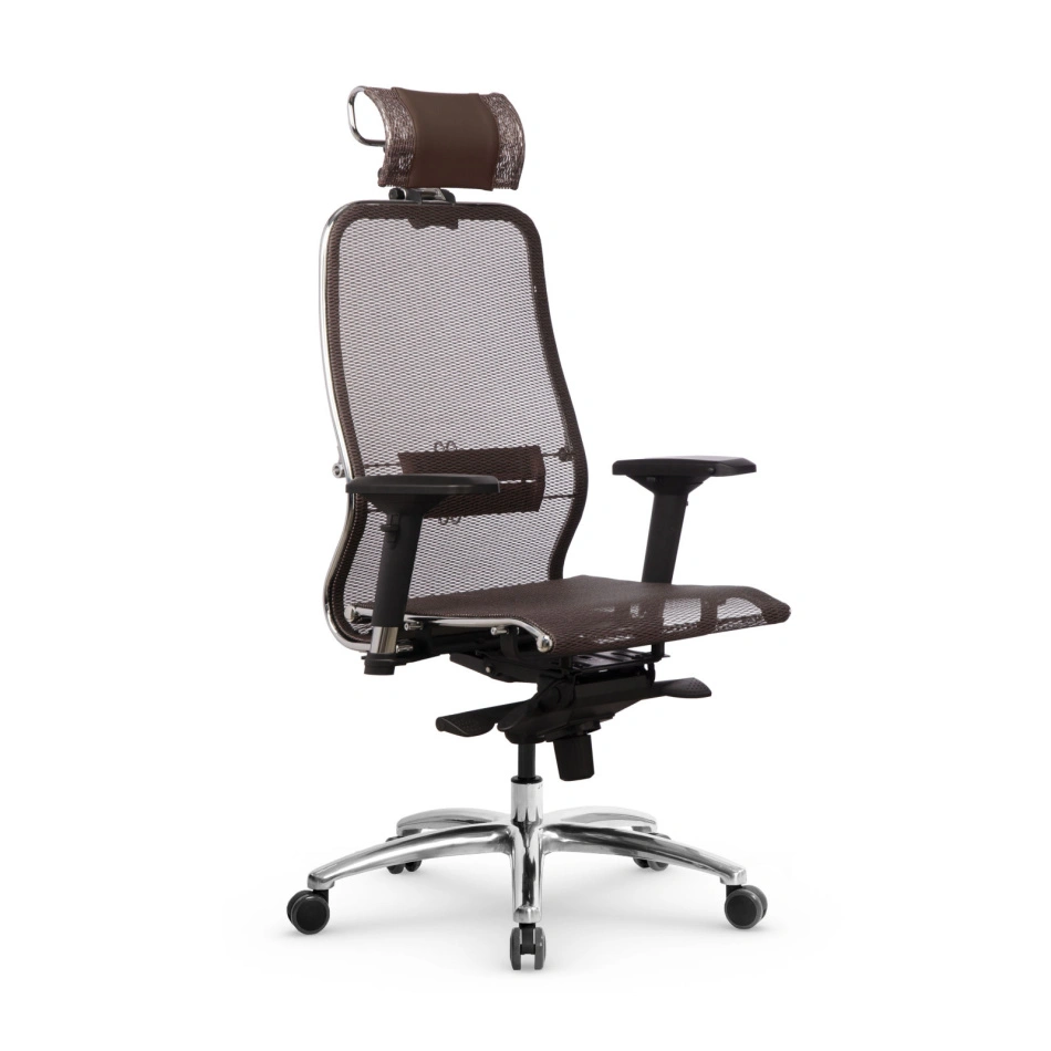 Кресло для руководителя Samurai S-3.04 Infinity Easy Clean темно-коричневый