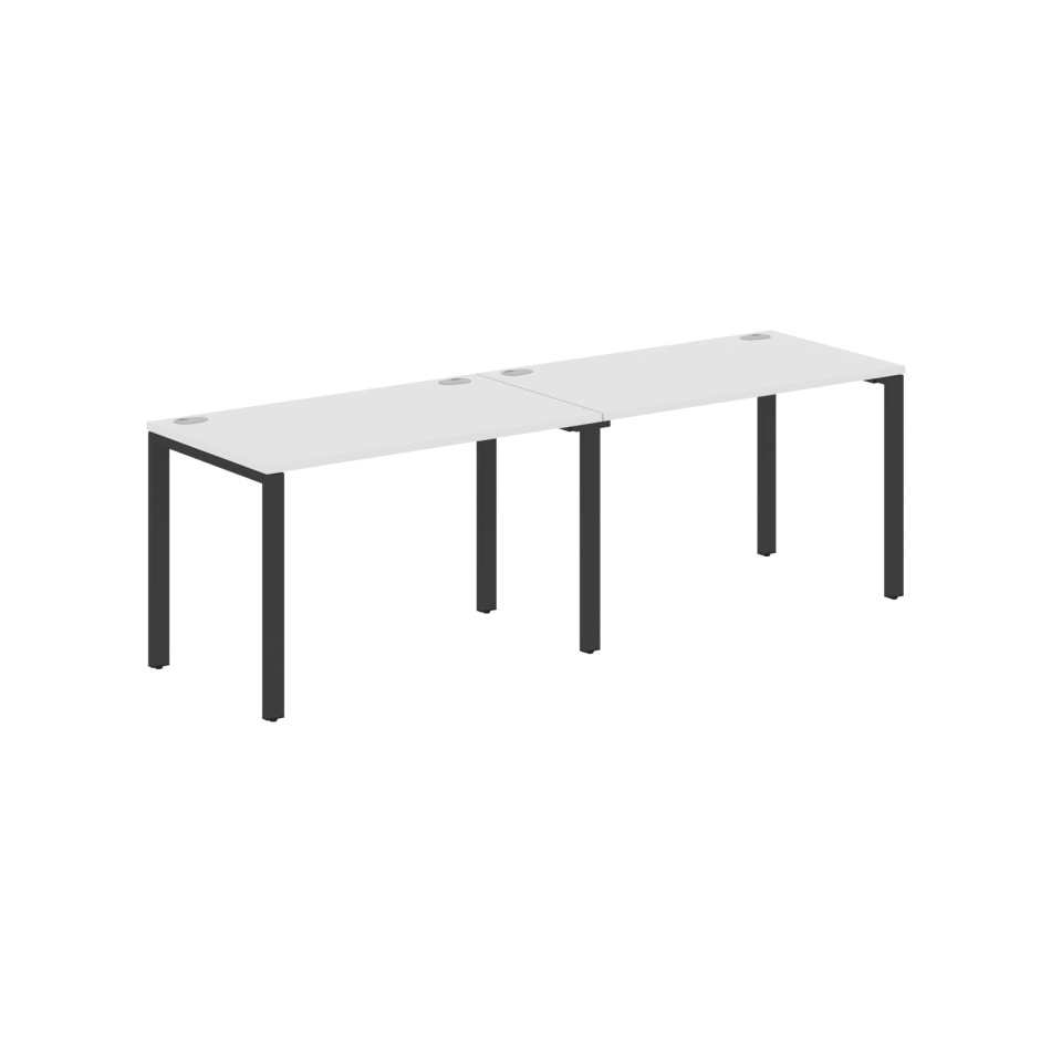 Стол 2-х местный XS6WST 2470 Белый/Антрацит 2406х700х750 XTEN-S60
