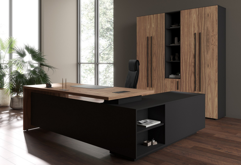 Кабинет руководителя VELION VENEER цвет Американский Орех