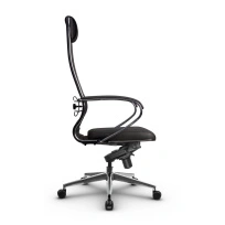 Кресло для руководителя Метта L 1m 38K2/K_17839_Кожа перфорированная NewLeather – Черный