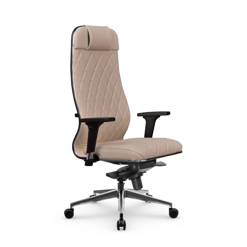 Кресло для руководителя Метта L 1m 40M/2D_17839_Infinity Easy Clean_темно-бежевый