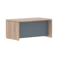 Стол для руководителя TLST 169H Сосна Эдмонт Z/Серо-голубой 1600×900×750 TORR LUX